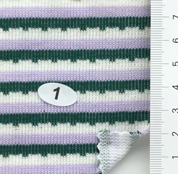 Cotton-blend Jacquard Knit