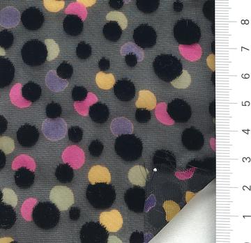 Polyester Burnout Velveteen