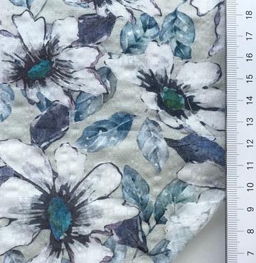 Cotton-blend Voile