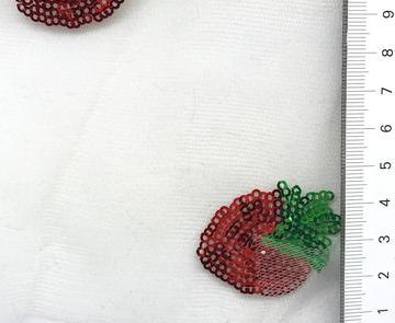 Polyester Sequin Embellished Tulle