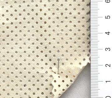 Polyester Perforated Vegan Suede