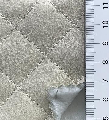 Viscose Rayon Quilted Vegan Leather