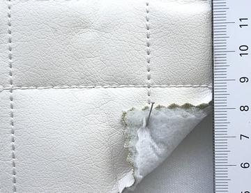 Viscose Rayon Quilted Vegan Leather