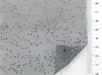 Polyester Foil Embellished Tulle