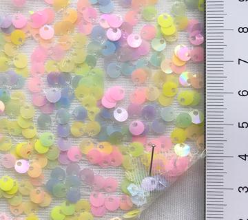 Polyester Sequin Embellished Tulle