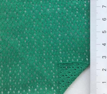 Cotton-blend Jacquard Knit