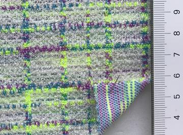 Polyester-blend Jacquard Knit