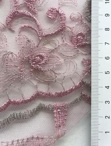 Polyester-blend Embroidery Lace