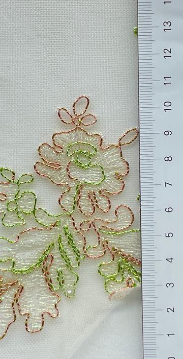 Nylon-blend Embroidery Lace