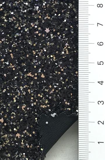 Polyester Glitter Vegan Leather