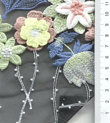 Polyester Embroidery Lace