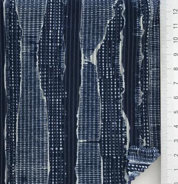 Polyester Pleated Double Knit