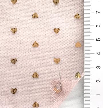 Polyester Foil Embellished Tulle