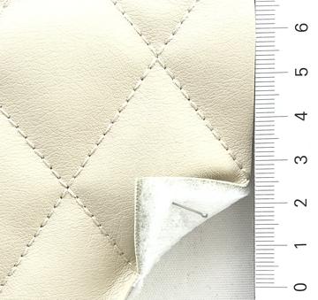 Viscose Rayon Quilted Vegan Leather