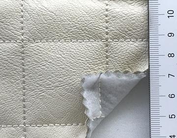 Viscose Rayon Quilted Vegan Leather