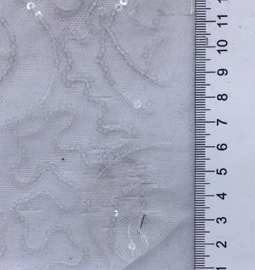 Polyester Sequin Embellished Tulle