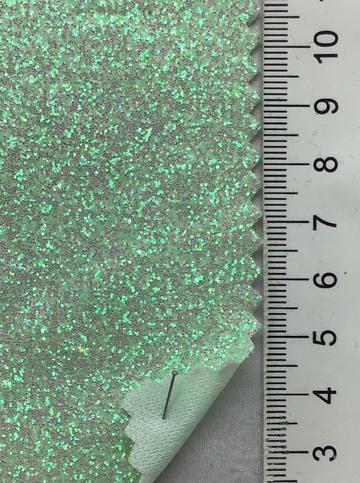 Polyester Glitter Vegan Leather