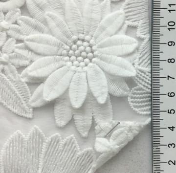 Polyester Embroidery Organza