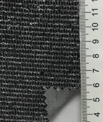 Polyester Glitter Plain Weave
