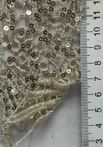 Polyester Sequin Lace