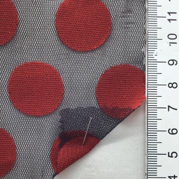 Polyester-blend Burnout Mesh