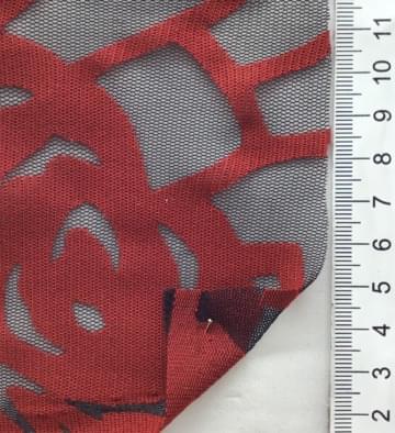 Nylon-blend Burnout Mesh