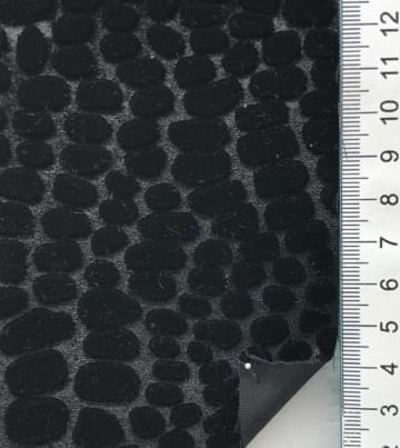 Acetate-blend Embossed Velveteen