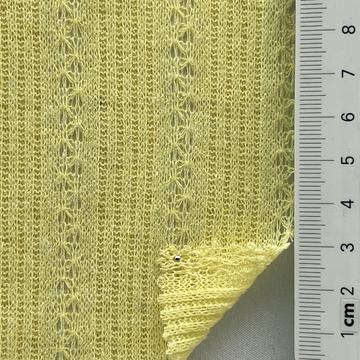 Polyester-blend Pointelle