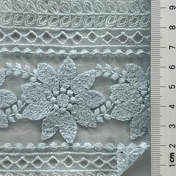 Nylon Embroidery Organza