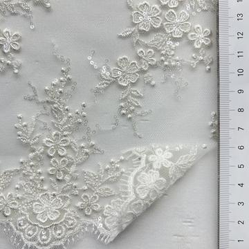 Viscose Rayon-blend Embroidery Lace