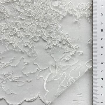 Viscose Rayon-blend Embroidery Lace