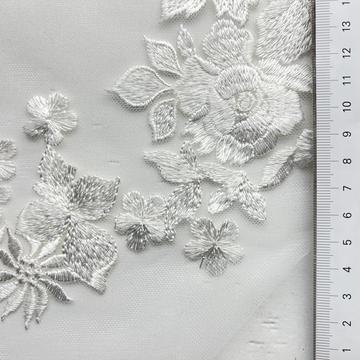 Viscose Rayon-blend Embroidery Lace