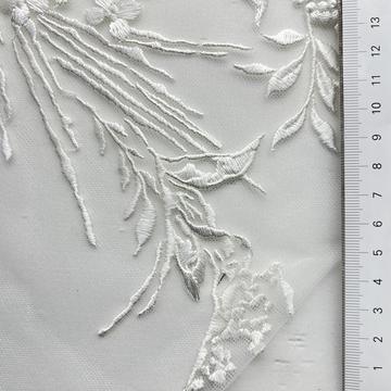Viscose Rayon-blend Embroidery Lace