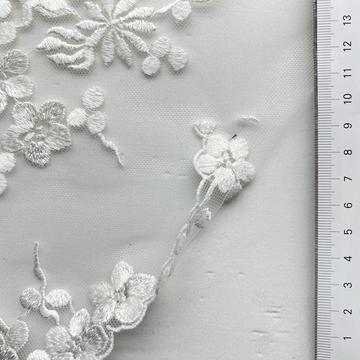 Viscose Rayon-blend Embroidery Lace
