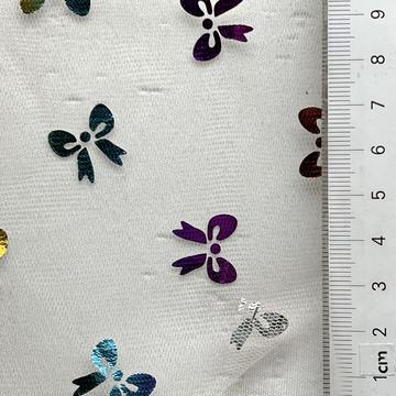 Polyester Foil Embellished Tulle