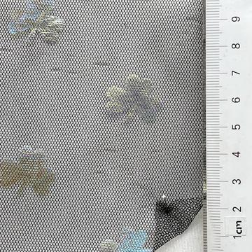 Polyester Foil Embellished Tulle