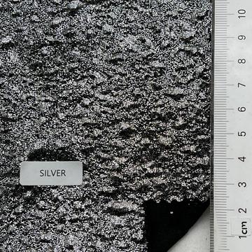 Polyester-blend Foil Jacquard Knit