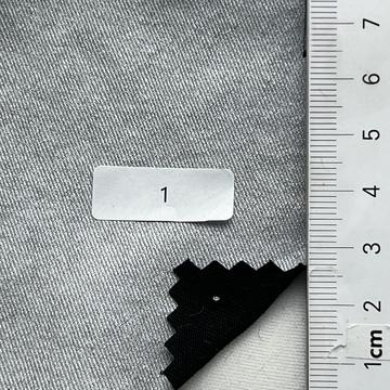 Cotton-blend Foil Twill