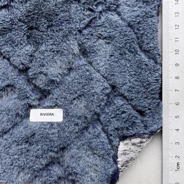 Polyester Embossed Vegan Fur
