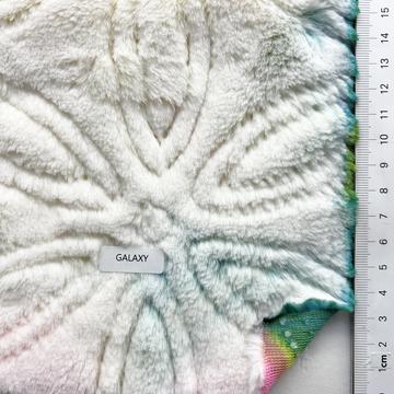 Polyester Embossed Vegan Fur