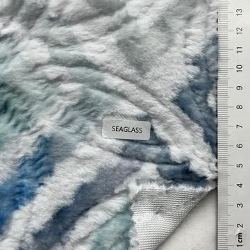Polyester Embossed Vegan Fur
