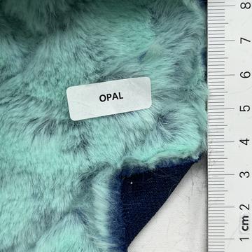 Polyester Embossed Vegan Fur