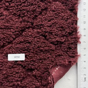 Polyester Embossed Sherpa