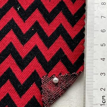 Cotton-blend Jacquard Knit