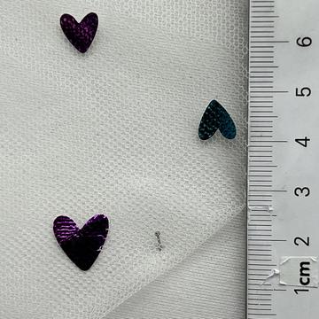 Polyester Foil Embellished Tulle
