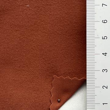 Polyester-blend Brushed (front) Double Knit