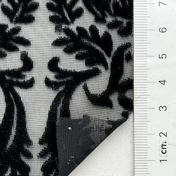 Viscose Rayon-blend Burnout Velveteen