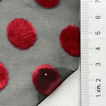 Viscose Rayon-blend Burnout Velveteen
