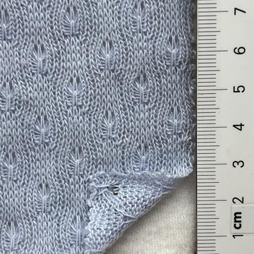 Polyester-blend Pointelle