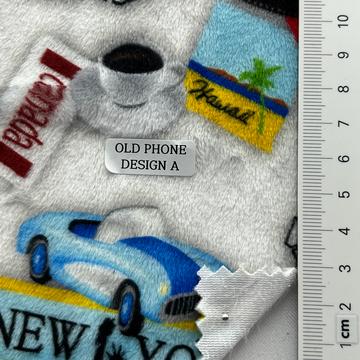 Recycled Polyester Brushed (front) Velour
